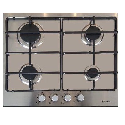 Plaque de cuisson Ferre 4 feux Inox