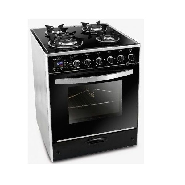 Cuisinière IChef Smart Unionaire 4 Feux 60x60cm Digital Full option