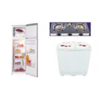 Pack Électroménager Cuisinière 3 feux + Machine à laver + Réfrigérateur