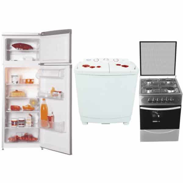 Pack Mariage Réfrigérateur+ Cuisinière + Machine à Laver