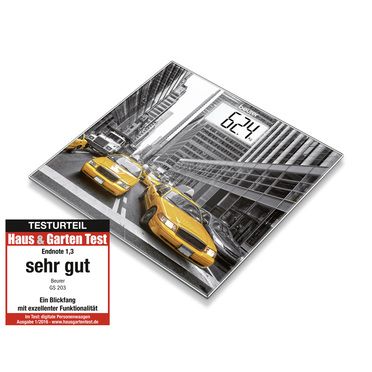 Pèse-personne en verre GS 203 Beurer