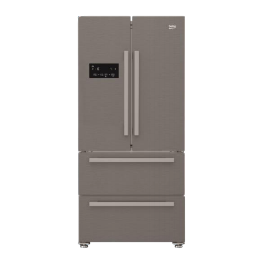Réfrigérateur Side by Side Beko 600L GNE60500X Silver