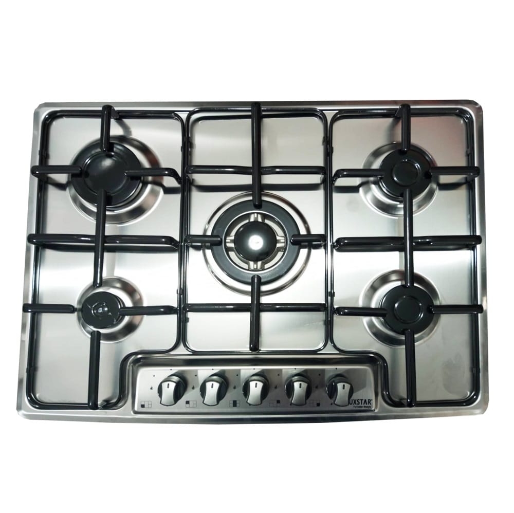 Plaque de cuisson AUXSTAR 5 Feux Inox tunisie