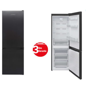 RÉFRIGÉRATEUR COMBINÉ TELEFUNKEN 341L FRIG-373DI DARK INOX