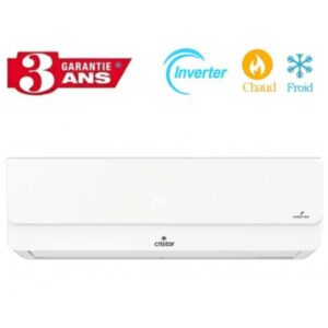 Climatiseur CRISTOR 9000 BTU Inverter Tropicalisé M4I T3 Chaud Froid - Garantie 3 Ans